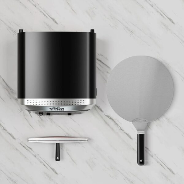 BIG HORN 14" Electric Pizza Oven, Countertop, Stainless Steel