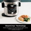 Ninja OL701 Foodi 14 in 1 SMART XL 8 Qt. Pressure Cooker Steam Fryer with SmartLid & Thermometer Auto Steam Release, that Air Fries, Proofs &...