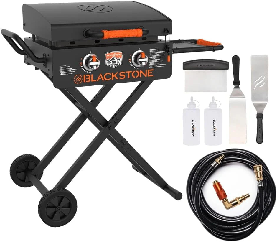 55c70d778e6fa96a2106041949fc1e5c8f9d64c66298707796a5fbcbf226c689 Blackstone 22" Omnivore Griddle RV Kit, Propane Connect & Tools