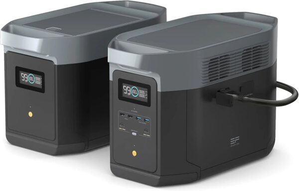 Portable Power Station Delta 2 Max 2400W Solar Generator