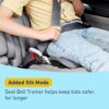 4Ever DLX 4-in-1 Car Seat, Charlie | Infant to Toddler Car Seat, with 10 Years of Use | Rear-Facing, Forward-Facing and Booster Modes | Safe,...