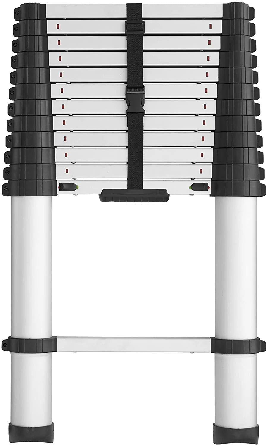 57f53396ae6dc7624f1af6f4fe6e141cfde5279224ccf4f908186f6bf5f5658c 20313T1ASE SmartClose Telescoping Aluminum Ladder with Pinch-Free, Soft-Close Locking Mechanism (300-Pound Capacity, 12.5 ft. ladder with 16 ft....