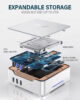 KAMRUI GK3Plus Mini PC, 16GB RAM 512GB M.2 SSD Mini Computers
