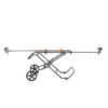 AC9946 Universal Mobile Miter Saw Stand with Mounting Braces