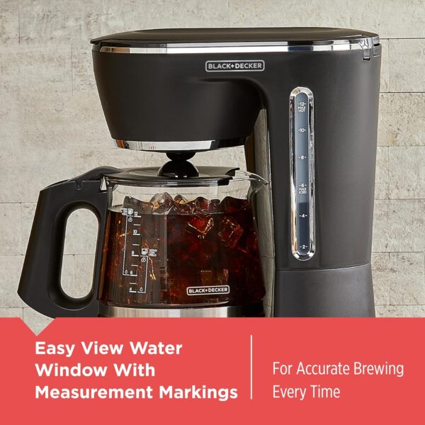 BLACK+DECKER Split Brew 12-Cup Digital Coffee Maker