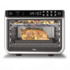 Ninja DT201 Foodi 10-in-1 XL Pro Air Fry Digital Countertop Convection Toaster Oven with Dehydrate and Reheat, 1800 Watts, Stainless Steel Finish,...