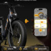 Thunder Electric Bike 1500W 30+MPH 80Miles Range Fat Tire Hydraulic Disc Brakes