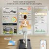 UREVO Smart Walking Pad, Compact Under Desk Treadmill