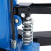 1660 Pounds Hydraulic Car Transmission Jack Vertical Lift with 360 Swivel Wheel Pedal ,Blue,33"-70"(0.75Ton)