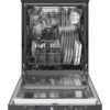 GE 24 Stainless Steel Portable Dishwasher With Sanitize Cycle