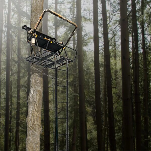 MUDDY Nexus XTL Ladder Tree Stand, 20ft, 500lb Capacity, 2-Person