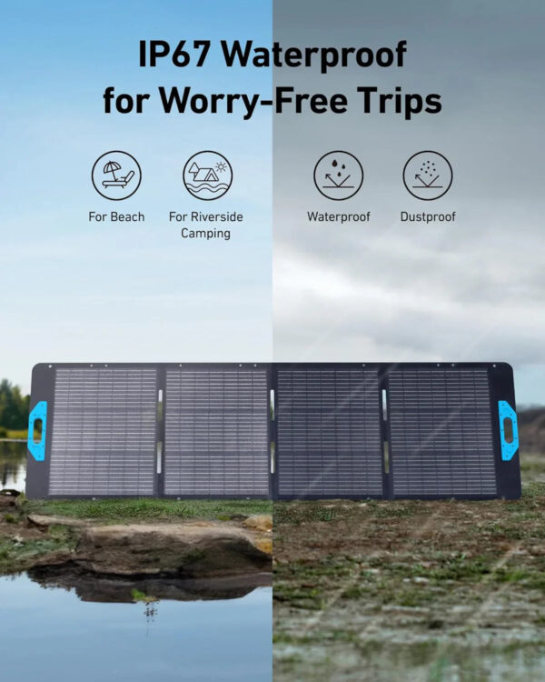Anker SOLIX C1000 Portable Power Station with 200W Solar Panel, 1800W Solar Generator, 1056wh LFP (LiFePO4) Battery, 6 AC Outlets, Up to 2400W for...