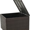 Samoa Multibrown Wicker Storage Box