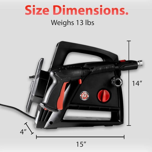 Electric Pressure Washer 2.0, Powerful 1.4 GPM 2000 PSI Car Pressure Washer Sprayer, Snub Nose & Tip Attachment, Use,Car Soap, Patio Boat RV...
