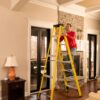 Louisville Ladder 8' Fiberglass Step Ladder, 12' Reach, 250 lbs Load Capacity, W-3118-08