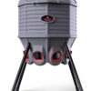 80lb Poultry Feeder, Adjustable Height, UV Stable, Weather Resistant, 8 Ports, Made in USA