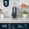 Ninja SLUSHi with RapidChill Technology, 88 oz. Frozen Drink & Slushie Machine, 5 Preset Programs, Margaritas, Frapp s, and More