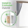 Envi Plug-in Electric Panel Wall Heaters for Indoor Use, Energy Efficient 24/7 Heating w/Safety Sensor Protection