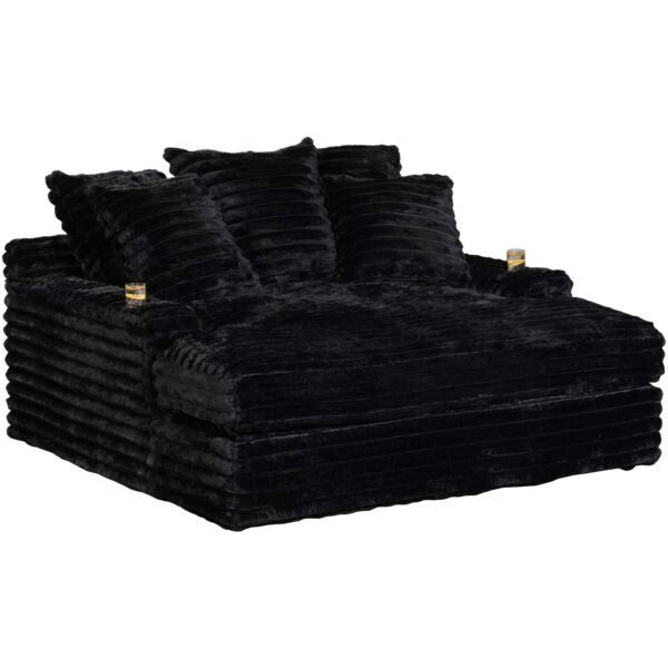Nestle Chaise Lounge With Dual Cupholders And Charging Ports