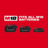 0884-20-48-59-1850 M18 18V Lithium-Ion Cordless Compact Blower with (1) 5.0Ah Battery and Charger