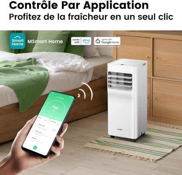 COMFEE' Climatiseur Mobile 9000 BTU/h 2,6kW
