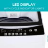 BLACK+DECKER 0.9 Cu. Ft. Portable Washing Machine - 5 Wash Cycles