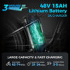 Clearance Sale Outdoor electric bike with 48V / 15Ah lithium battery