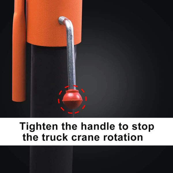 1100lb Folding Dismountable Household Hoist Truck Crane with Electric Hoist (110V) 880lb Pulling Force, Jib Cranes for Factory, Warehouse,...