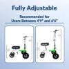 Hybrid - Most Compact All Terrain Knee Scooter for Adults for Foot Surgery Heavy Duty Knee Walker for Broken Ankle Foot Injuries Recovery Leg...