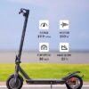 5TH WHEEL Foldable Electric Scooter with Turn Signals for Adults