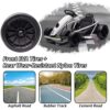 24V Go Kart for Kids 8-12, 300W*2 Motors, 9Ah Battery, 8MPH Speed, Music, Horn, 175lbs Max Load White