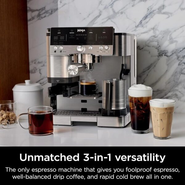 NINJA Espresso Machine & Drip Coffee Maker Luxe Caf ES601