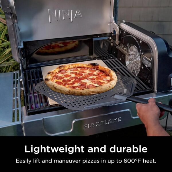 Ninja FlexFlame, Grill and Smoker, Electric and Propane Grill, Roaster, BBQ Grill, 5-in-1 Cooking System, 3 Burner, Digital Control, Outdoor...
