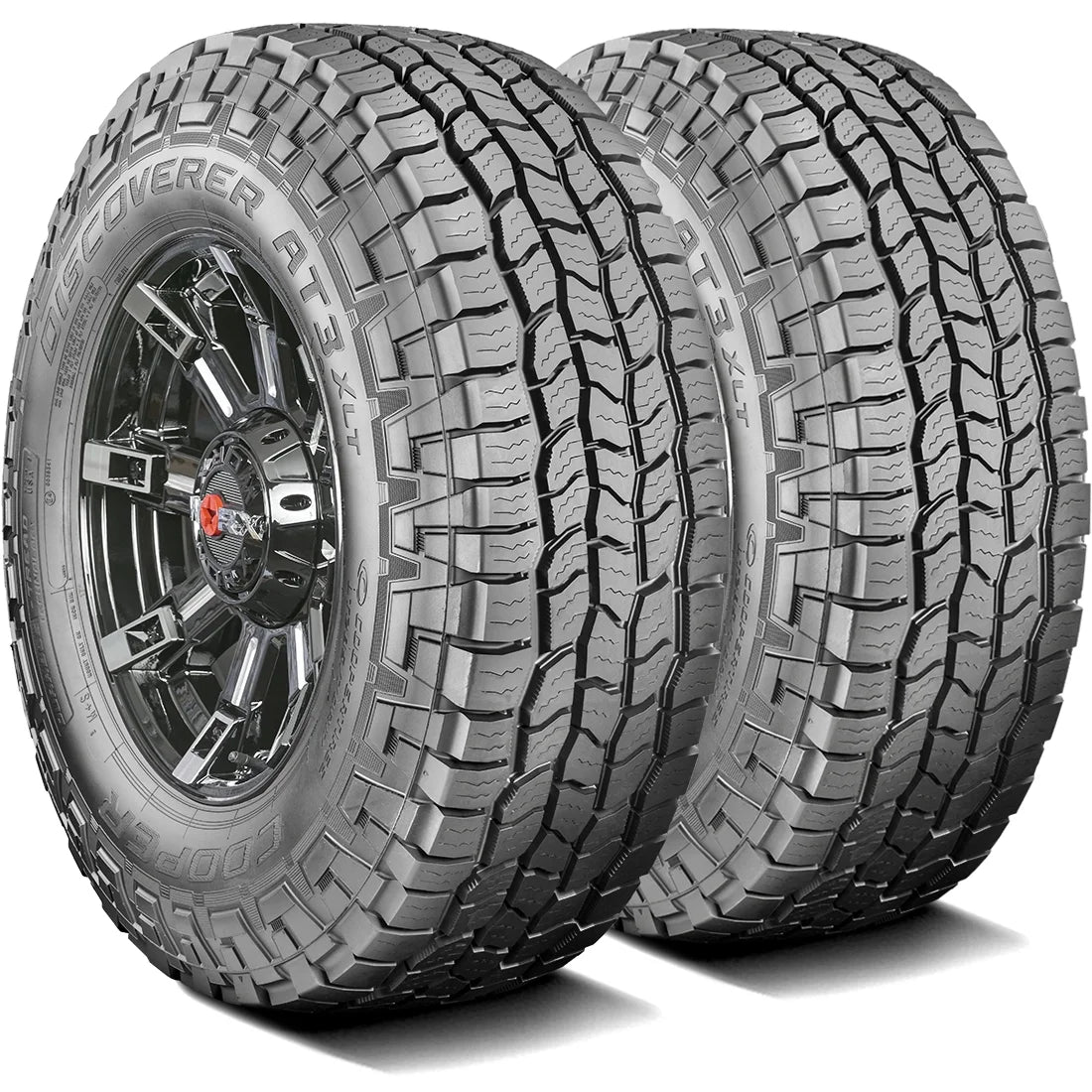 94f356ad4d6a999f131e094c03ed817d9bf12462927f8d6855fbbcdf1c0c1a78 Pair of 2 (TWO) Cooper Discoverer AT3 XLT LT 285/60R20 125/122S E 10 Ply A/T All Terrain Tires