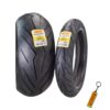 Pirelli Diablo Rosso III 120/70ZR17 Front & 240/45 ZR17 Rear Tire with Keychain