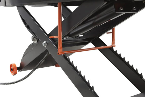 APlusLift MT1500X 1500LB Air-Operated Motorcycle & ATV Lift Table 48" Wide with Side Extensions, 2-Year Warranty