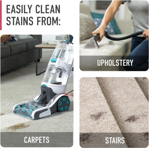 Hoover SmartWash+ Automatic Carpet Cleaner Machine, for Carpet and Upholstery, Deep Cleaning Carpet Shampooer, Carpet Deodorizer and Pet Stain...