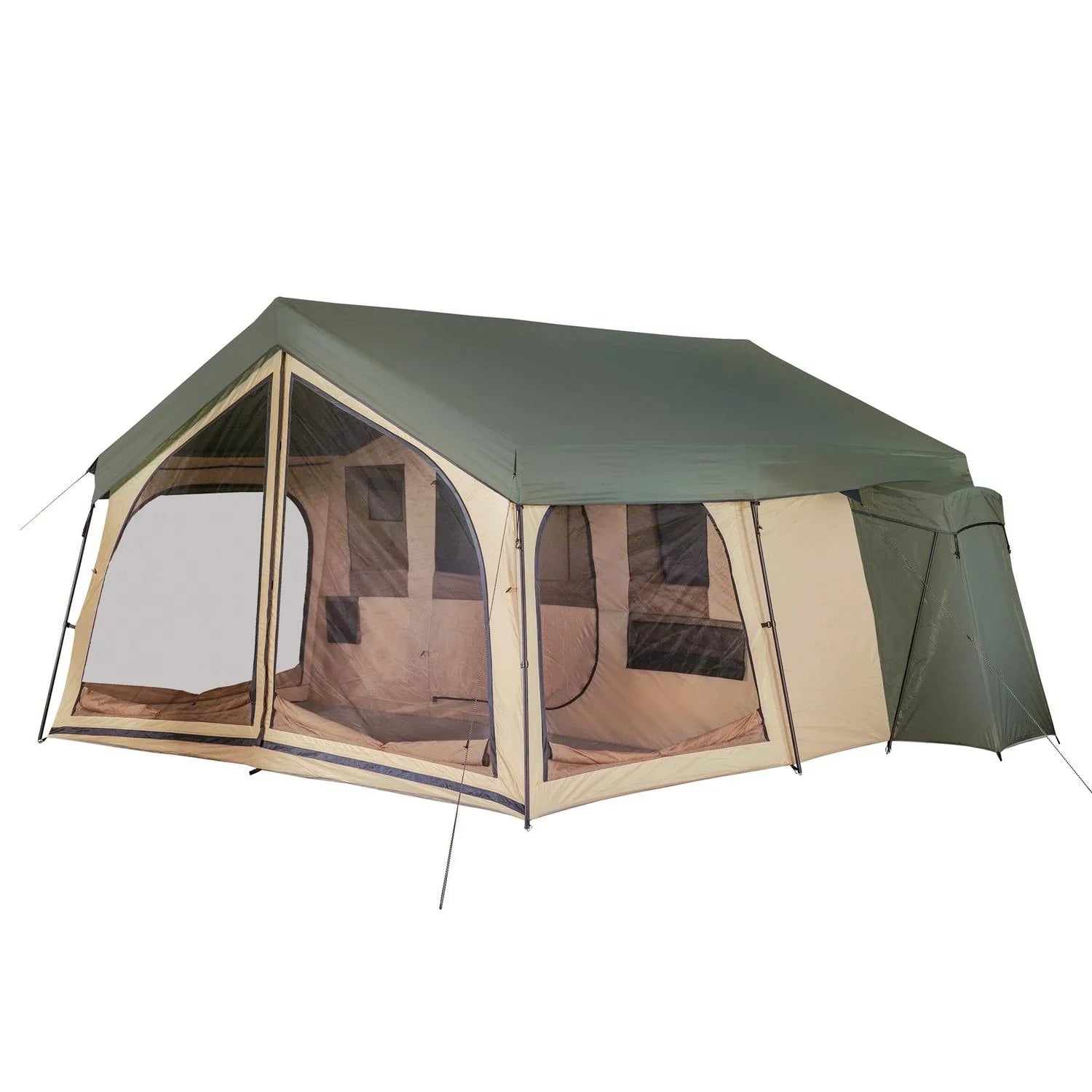 96baafb89cd429a0c6c39933e08825048b06eace25aa06a92f49c592ef6666a8 14-Person Cabin Tent for Camping