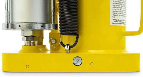 ESCO 30 Ton Pro Series Air Hydraulic Bottle Jack Heavy Duty Lifting for Automotive and Industrial Use