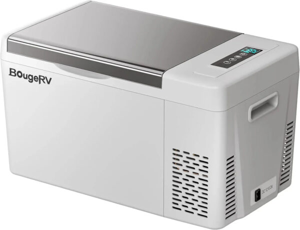 12 Volt Refrigerator 12V Car Fridge 23 Quart Portable Freezer Compressor Cooler 12/24V DC 110~240 Volt AC for Truck Van RV Camper SUV Travel...