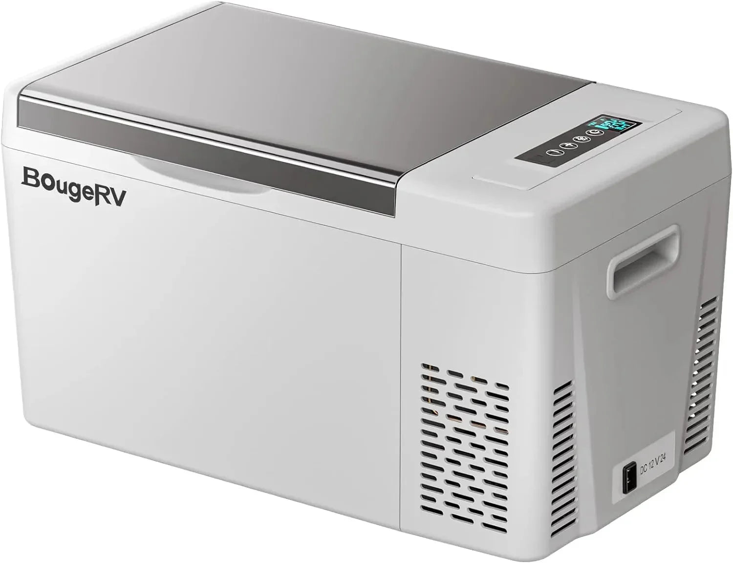99ad7647f6dcd30de5bceec78ed4765ff09b259750e80e4fefab72558ea7fb4d 12 Volt Refrigerator 12V Car Fridge 23 Quart Portable Freezer Compressor Cooler 12/24V DC 110~240 Volt AC for Truck Van RV Camper SUV Travel...