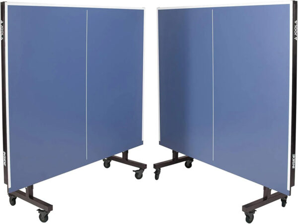 Inside Professional MDF Indoor Ping Pong Table with Quick Clamp Table Tennis Net and Post Set - 10 Minute Easy Assembly - Tournament Quality -...