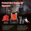 TOAUTO Gold Melting Furnace TGF3000-V1.1, 1+3KG, 1400W, 2100 F
