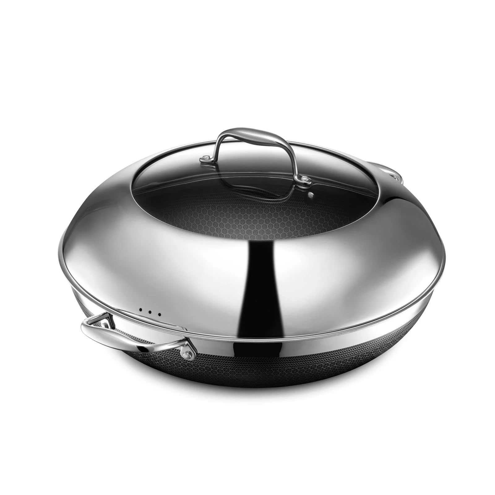 9e953ce777104bd84df3a42f5b67a92e58efedc26c23c8b16570d555fcfe6687 HexClad Nonstick Dishwasher Friendly Compatible