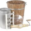 6 qt Ice Cream Maker Classic Wooden Tub Hand Crank