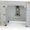 353 Norma Jean Sewing Cabinet for Sturdy Sewing, Cutting, Quilting, and Crafting with Storage and Airlift, Black Finish