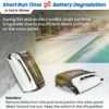 Betta SE Solar Powered Automatic Robotic Pool Surface Skimmer Cleaner with 30-Hour Continuous Cleaning Battery Power and Re-Engineered Twin Salt...