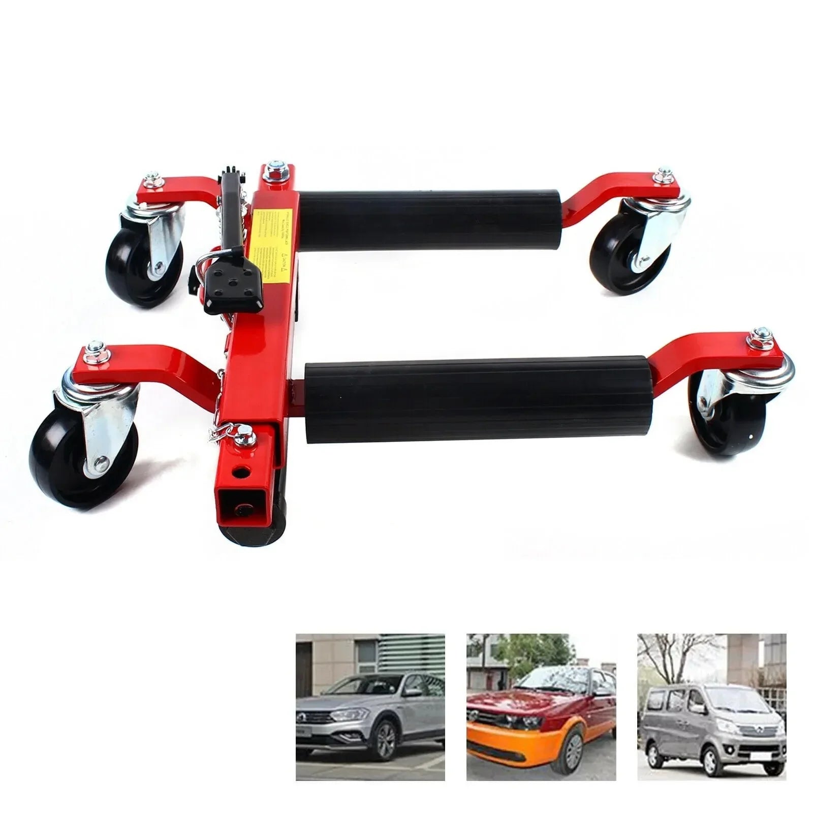 a150ad264a1ba4a980e22309808262e248f13de3cbccf43fc74c2f0ee36e04b2 1500lb HYDRAULIC Positioning Car Wheel Dolly Jack Lift Auto Vehicle Moving Hoist