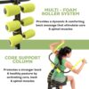 AB Doer 360 Fitness System with 6 Pack Back Roller Provides an Abdominal and Total Body Workout with Aerobics to Burn Calories and Work Muscles...