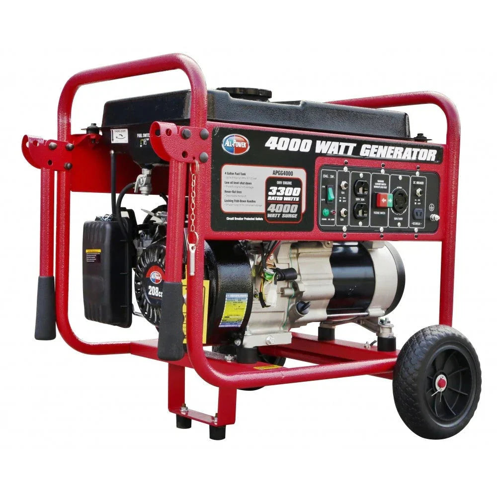 a4aa007b7ad43e3d8ae57a88507c36b0dfb43ff32243c39f4e971bcc9013dd58 4000 Watt Generator APGG4000, 4000W Portable Generator for Home Use Power Backup, RV Standby, Hurricane Damage Restoration Power Backup, EPA Certified